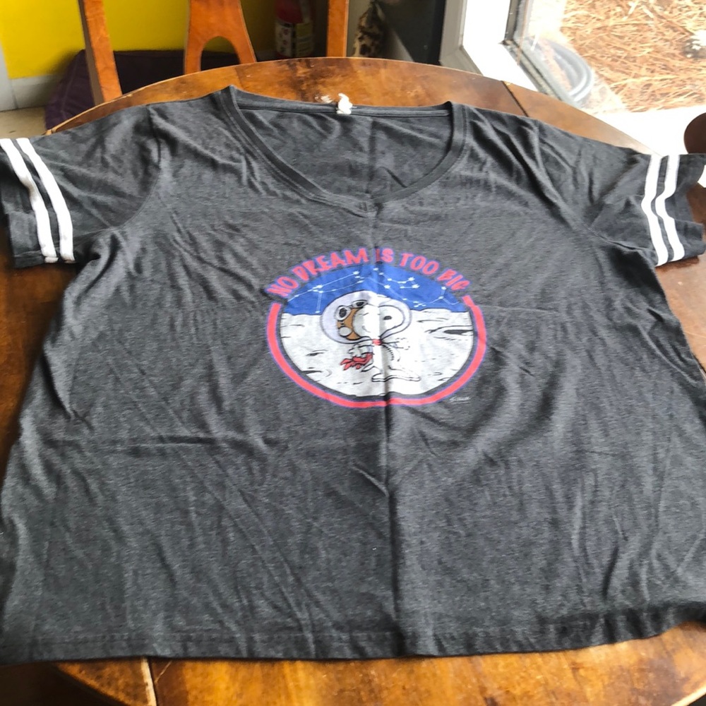 Snoopy shirt “No dream is too big” Size 3X